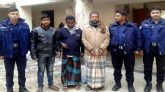 ফেঞ্চুগঞ্জে গরুসহ ৩ চোরাকারবারি আটক