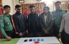 সিলেটে দেড় হাজার পিস ইয়াবাসহ গ্রেপ্তার ৩
