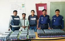 কোম্পানীগঞ্জে  ফেনসিডিলসহ একজন আটক