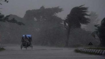 সিলেটে ঝড় ও বজ্রবৃষ্টির আভাস