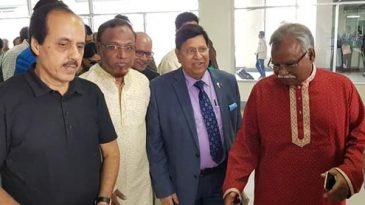সিলেটে পৌঁছেছেন পররাষ্ট্রমন্ত্রী:ড. এ কে আব্দুল মোমেন