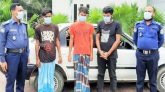 বড়লেখায় ৩ প্রাইভেটকার চোর কারাগারে