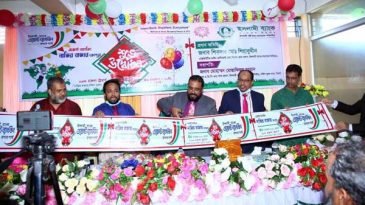 নাজির বাজারে ইসলামী ব্যাংকে এজেন্ট ব্যাংকিং আউটলেট উদ্বোধন