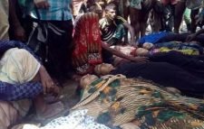 নেত্রকোনায় ট্রলারডুবিতে নিহত সুনামগঞ্জের ৯ জনের দাফন সম্পন্ন