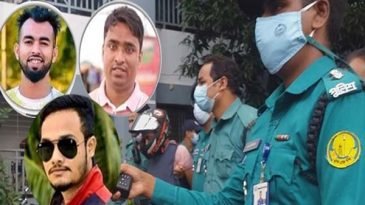 রিমান্ড শেষে আদালতে সাইফুর, রবিউল ও অর্জুন