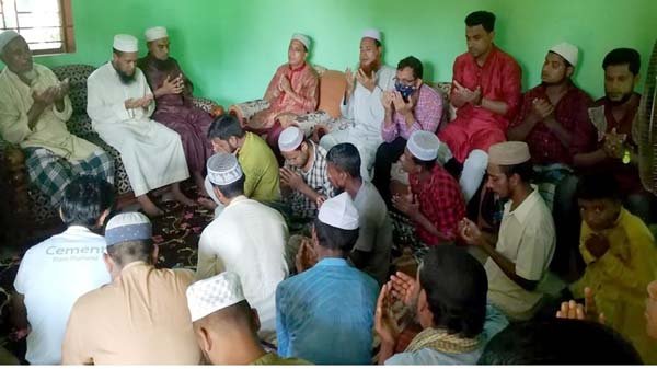 যুক্তরাজ্য ইষ্ট লন্ডন যুবদলের সিনিয়র সহ-সভাপতি সামসুল ইসলাম’র পিতার মৃত্যুবার্ষিকী উপলক্ষে দোয়া ও মিলাদ