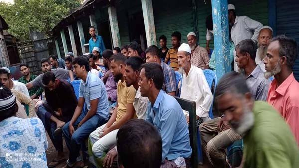 রাতের আধারে রুস্তমপুর ইউনিয়ন বিএনপির কর্মী সভা