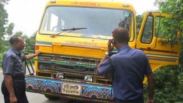 সিলেটে ছিনতাইর ১০ ঘণ্টার মধ্যে সিমেন্ট বোঝাই ট্রাক উদ্ধার, আটক ৩