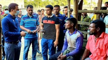 হবিগঞ্জে তীর জুয়া খেলার সময় আটক ৩