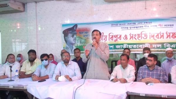 গণতন্ত্র ও জনগণের অধিকার ফিরিয়ে দিতে বিএনপি ছাড়া আর কোন বিকল্প নেই -নাসিম হোসাইন