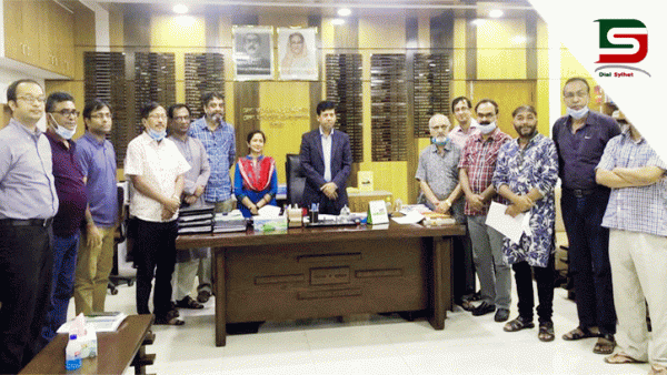 জেলা প্রশাসকের সাথে সিলেটের সাংস্কৃতিক নেতৃবৃন্দের মতবিনিময়