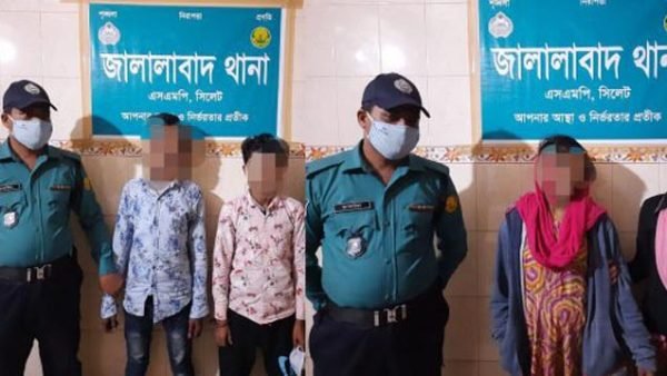 সিলেটে পুলিশের অভিযানে নারীসহ তিন মাদক কারবারী গ্রেফতার