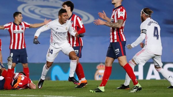 স্প্যানিশ লা লিগায় দুই নগর প্রতিদ্বন্দ্বির লড়াইয়ে জিতল রিয়াল মাদ্রিদ