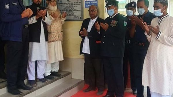 কোম্পানীগঞ্জ থানায় বীর মুক্তিযোদ্ধা আব্দুন নুর ও কবিরুল ইসলামের নামে স্মৃতি ফলক