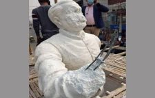 কুষ্টিয়ায় বঙ্গবন্ধুর ভাস্কর্য ভাঙচুর