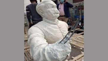 কুষ্টিয়ায় বঙ্গবন্ধুর ভাস্কর্য ভাঙচুর