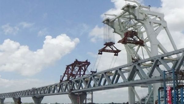 অবশেষে দৃশ্যমান হলো পদ্মা সেতু