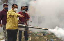চলছে সিসিকের মশক নিধন ও পরিচ্ছন্নতা অভিযান