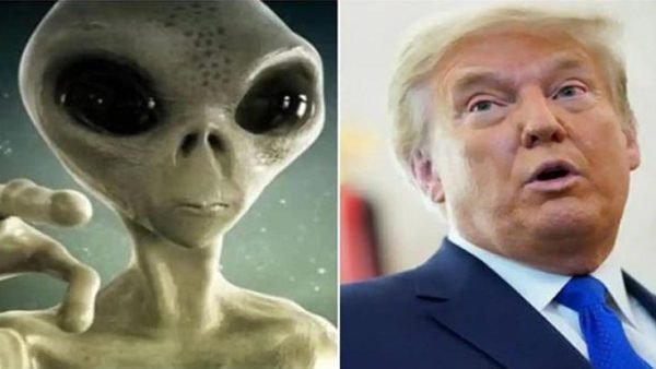ভিন গ্রহের প্রাণীর সঙ্গে গোপন সম্পর্ক ট্রাম্পের!