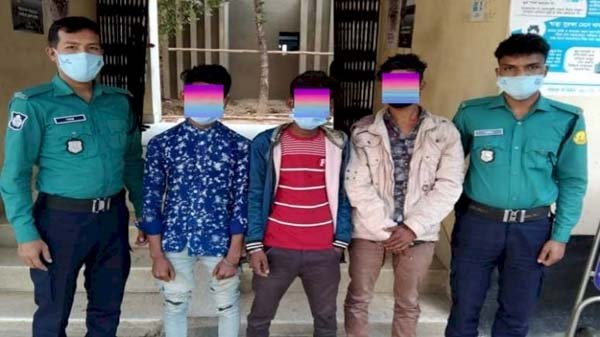 দক্ষিণ সুরমায় ৩ মাদক ব্যবসায়ী গ্