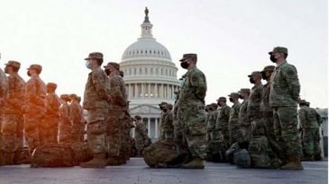 যুক্তরাষ্ট্রে নজিরবিহীন নিরাপত্তা