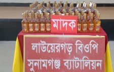 সুনামগঞ্জ সীমান্তে তিনটি চোরাচালান ধরল বিজিবি