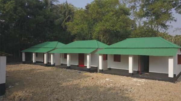 কুলাউড়ায় গৃহহীনদের ১১০টি ঘরের কাজ সম্পন্ন