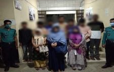 দক্ষিণ সুরমায় অবাঞ্চিত ১০ নারী-পুলিশ আটক