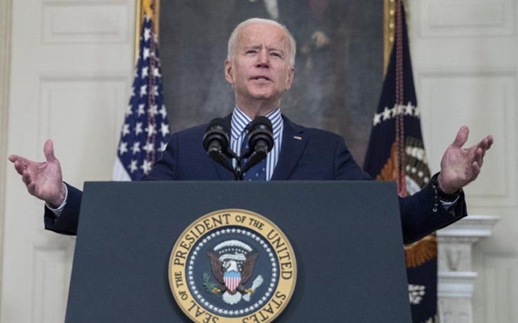 সিনেটে বাইডেনের ১.৯ ট্রিলিয়ন ডলারের করোনা প্যাকেজ পাস