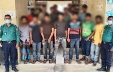 দক্ষিণ সুরমা থেকে ১৫ জুয়াড়ি গ্রেফতার