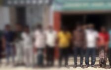 কুচাইয়ে খেলার মাঠে জুয়া আসর, আটক ১২