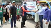 সিলেট জেলা প্রশাসকের উদ্যোগে  বিভিন্ন এলাকায়  ভ্রাম্যমাণ দুধ-ডিম-মাংস বিক্রি 