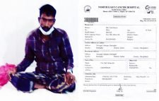 ক্যান্সারে আক্রান্ত কৃষক আবুল হোসেন বাঁচতে চায়