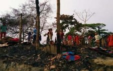 কোম্পানীগঞ্জে আগুনে পুড়ল তিন পরিবারের স্বপ্ন