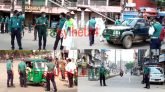 লকডাউন বাস্তবায়নের সিলেটে আইনশৃঙ্খলা বাহিনীর কঠোর তৎপরতা