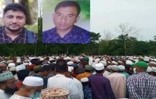 ট্রাক চাপায় নিহত দু’জনের দাফন সম্পন্ন