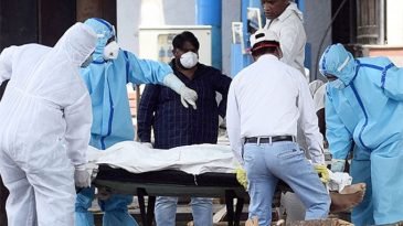 ভারতে করোনায় মৃত্যুতে নতুন রেকর্ড, একদিনে প্রাণ গেল ৬১৪৬ জনের