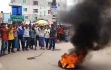 বাদলের ওপর হামলা, পুলিশের সঙ্গে সংঘর্ষ, গুলিবিদ্ধ ৬