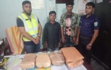 মাধবপুরে গাঁজার চালানসহ ২ চোরাকারবারি আটক