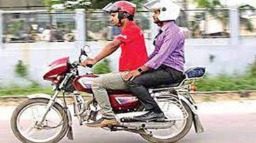 লকডাউনে মোটরসাইকেলে আরোহী নেওয়া যাবে না