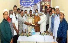 আম্বরখানা হুরায়রা ম্যানশন ব্যবসায়ী সমিতির সংবর্ধনা