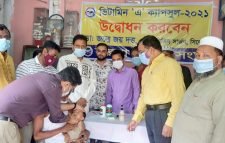 ঝরনা তরুণ সংঘের উদ্যোগে ভিটামিন  ‘এ’ ক্যাপসুল উদ্ধোধন