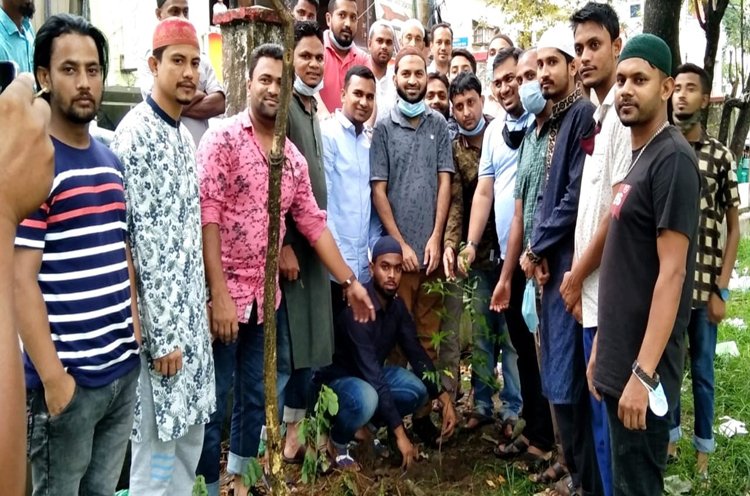 বিশ্ব পরিবেশ দিবসে সিলেট ছাত্রদলের জিয়া ট্রি রোপণ
