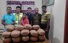 মাধবপুরে গাঁজাসহ নারী মাদক কারবারি ২জন গ্রেফতার