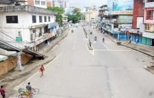 লকডাউনের অষ্টম দিনে ফাঁকা নগরী