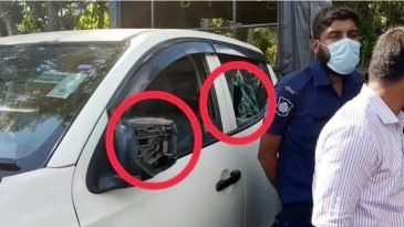নোয়াখালীতে ম্যাজিস্ট্রেটের গাড়িতে হামলা-ভাঙচুর