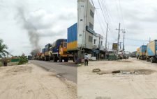 সিলেট-কুমিল্লা মহাসড়কে যানজট, আটকা হাজারও পণ্যবাহী গাড়ি