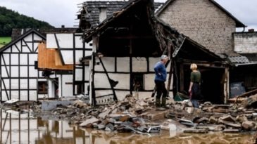 জার্মানিতে বন্যায় মৃতের সংখ্যা ৭০, বেলজিয়ামে ১১