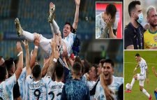 ব্রাজিলকে হারিয়ে ২৮ বছরের আক্ষেপ ঘুচলো আর্জেন্টিনার