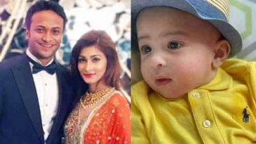 ছেলে আইজাহ ছবি প্রকাশ করলেন সাকিব